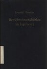 Buchcover Betriebswirtschaftslehre für Ingenieure