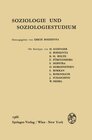 Buchcover Soziologie und Soziologiestudium