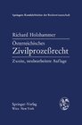 Buchcover Österreichisches Zivilprozessrecht