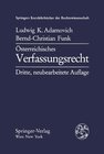 Buchcover Österreichisches Verfassungsrecht