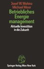 Buchcover Betriebliches Energiemanagement