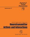 Buchcover Neurotransmitter Actions and Interactions