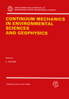 Buchcover Continuum Mechanics in Environmental Sciences and Geophysics