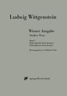 Buchcover Wiener Ausgabe Studien Texte