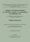 Buchcover Ergebnisse der Botanischen Expedition der kaiserlichen Akademie der Wissenschaften nach Südbrasilien 1901