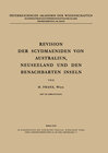 Buchcover Revision der Scydmaeniden von Australien, Neuseeland und den Benachbarten Inseln