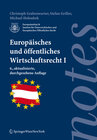 Buchcover Europäisches und öffentliches Wirtschaftsrecht I