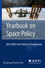 Buchcover Yearbook on Space Policy 2007/2008