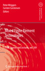 Buchcover Mixed Finite Element Technologies