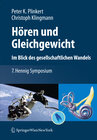 Buchcover Hören und Gleichgewicht. Im Blick des gesellschaftlichen Wandels