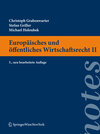 Buchcover Europäisches und öffentliches Wirtschaftsrecht II
