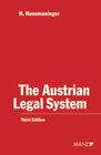 Buchcover The Austrian Legal System