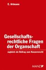 Buchcover Gesellschaftsrechtliche Fragen der Organschaft