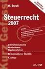 Buchcover Steuerrecht 2007