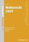 Buchcover Wohnrecht 2009