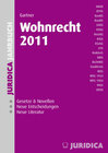 Buchcover Wohnrecht 2011