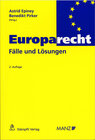 Buchcover Europarecht - Fälle und Lösungen