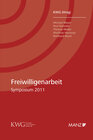 Buchcover Freiwilligenarbeit Symposium 2011