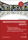 Buchcover Medientransparenzgesetz