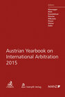 Buchcover Austrian Yearbook on International Arbitration 2015