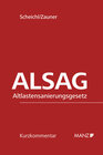 Buchcover ALSAG Altlastensanierungsgesetz