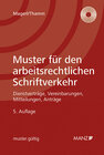 Buchcover Muster für den arbeitsrechtlichen Schriftverkehr