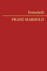 Buchcover Festschrift Franz Marhold