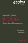 Buchcover Bundes-Umwelthaftungsgesetz - B-UHG