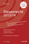 Buchcover Steuerrecht 2013/14