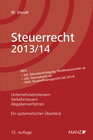 Buchcover Steuerrecht 2013/14