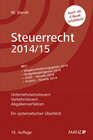 Buchcover Steuerrecht 2014/15