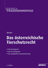 Buchcover Das österreichische Tierschutzrecht