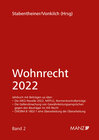 Buchcover Wohnrecht 2022