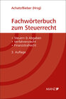 Buchcover Fachwörterbuch zum Steuerrecht