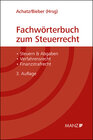 Buchcover Fachwörterbuch zum Steuerrecht