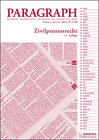 Buchcover Paragraph - Zivilprozessrecht