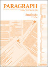 Buchcover Paragraph - Strafrecht