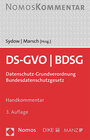 Buchcover DS-GVO / BDSG
