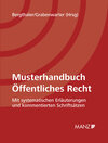 Buchcover Musterhandbuch Öffentliches Recht