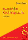 Buchcover Spanische Rechtssprache