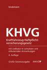 Buchcover Kraftfahrzeug-Haftpflichtversicherungsgesetz KHVG