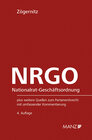 Buchcover Nationalrat-Geschäftsordnung NRGO