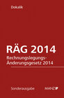 Buchcover Rechnungslegungs-Änderungsgesetz RÄG 2014