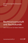 Buchcover Rechtswissenschaft und Rechtskunde