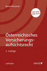 Buchcover Österreichisches Versicherungsaufsichtsrecht