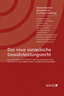 Buchcover Das neue europäische Gewährleistungsrecht