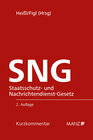 Buchcover Staatsschutz- und Nachrichtendienst-Gesetz SNG