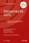 Buchcover Steuerrecht 2023