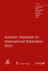 Buchcover Austrian Yearbook on International Arbitration 2022