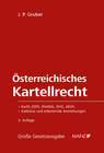 Buchcover Österreichisches Kartellrecht